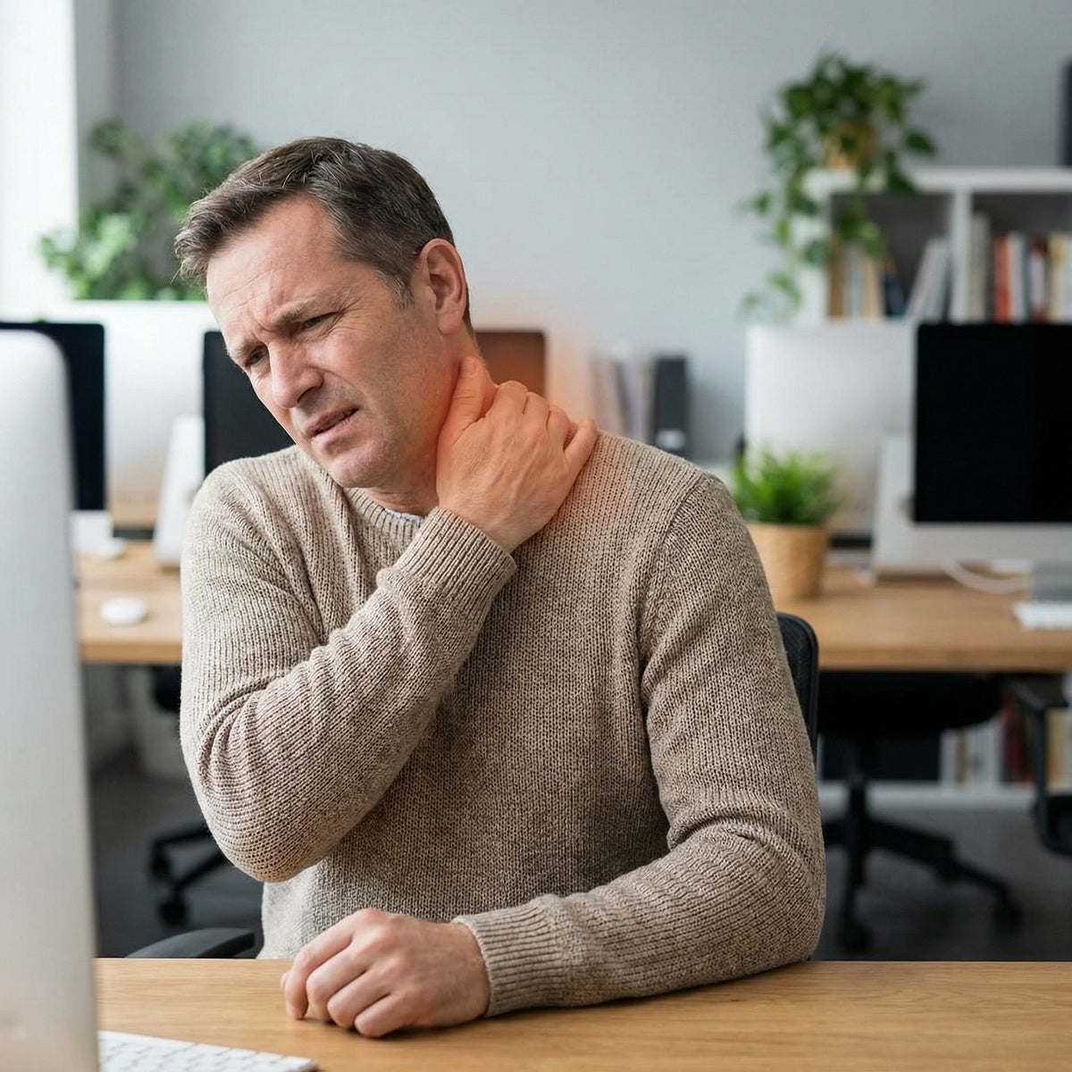 Desk Worker Pain